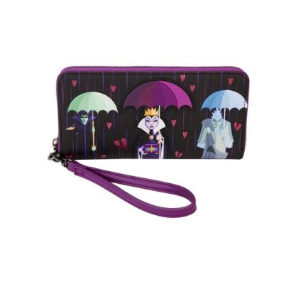 DISNEY - Villains curse your hearts - Portefeuille LoungeFly