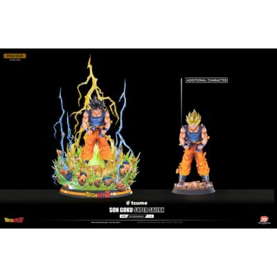 Son Goku Super Saiyan Hqs 1/4 Dioramax Tsume Special Color