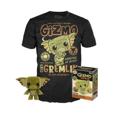 Gremlins POP! & Tee set figurine et T-Shirt Gizmo heo Exclusive (XL)