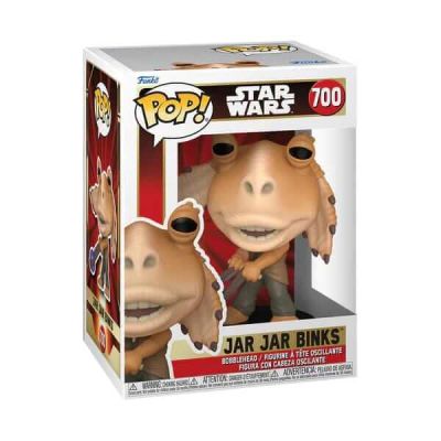 Star Wars Menace Fantome Anniversary POP! Vinyl figurine Jar Jar Binks w/ Booma Balls 9 cm