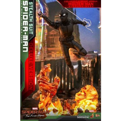 Spider-Man : Far From Home figurine MM 1/6 Spider-Man (Stealth Suit) Deluxe Version  29 cm