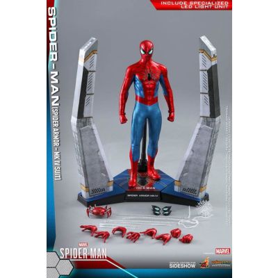  Marvel Spider-Man figurine Video Game Masterpiece 1/6 Spider-Man (Spider Armor MK IV Suit)  30 cm