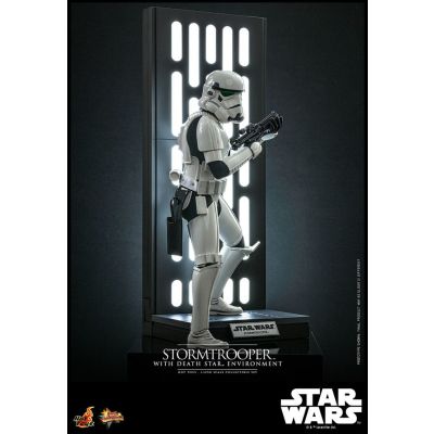 Star Wars figurine Movie Masterpiece 1/6 Stormtrooper with Death Star Environment 30 cm