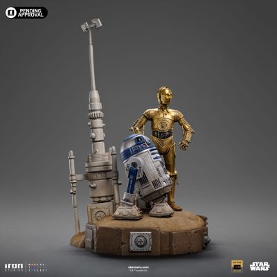 Star Wars statuette 1/10 Deluxe Art Scale C-3PO & R2D2 31 cm