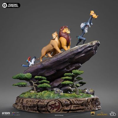 Disney statuette 1/10 Deluxe Art Scale Le Roi lion 34 cm