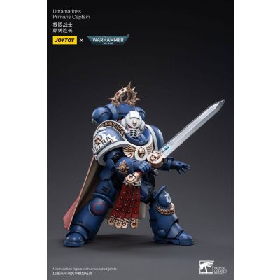 Warhammer 40k figurine 1/18 Ultramarines Primaris Captain 12 cm