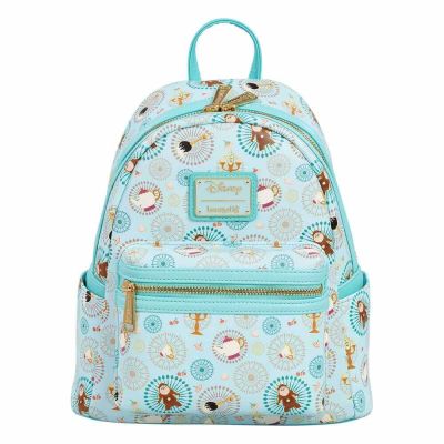 Disney by Loungefly sac à dos Mini Beauty and the Beast Be our guest AOP