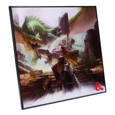 Dungeons & Dragons décoration murale Crystal Clear Picture Starter Set 32 x 32 cm