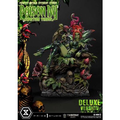 DC Comics statuette 1/4 Throne Legacy Collection Batman Poison Ivy Seduction Throne Deluxe Bonus Version 55 cm