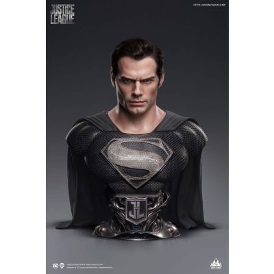 Superman buste 1/1 Superman Black Ver. 73 cm