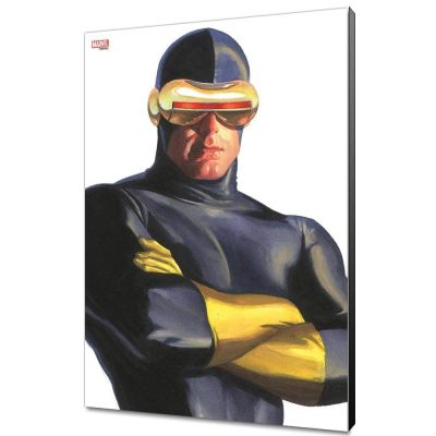 Marvel Avengers Collection tableau en bois Alex Ross - Cyclops 30 x 45 cm
