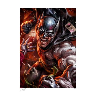 DC Comics impression Art Print Eternal Enemies: Batman vs The Joker 46 x 61 cm (BAT)