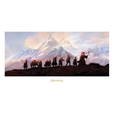 Le Seigneur des Anneaux impression Art Print The Fellowship of the Ring: 20th Anniversary 59 x 30 cm