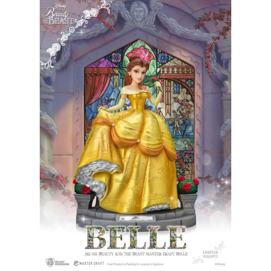 Disney statuette Master Craft La Belle et la Bête Belle 39 cm