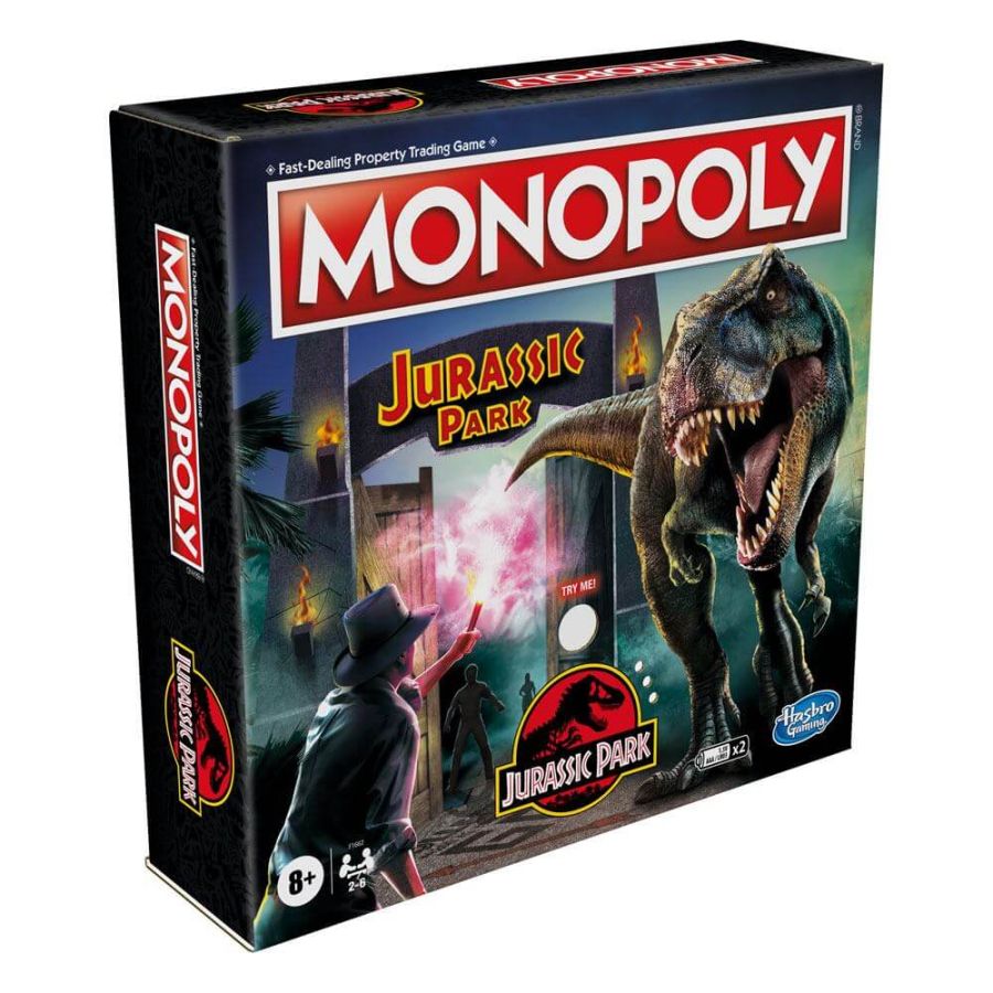 Jurassic Park jeu de plateau Monopoly *ANGLAIS*