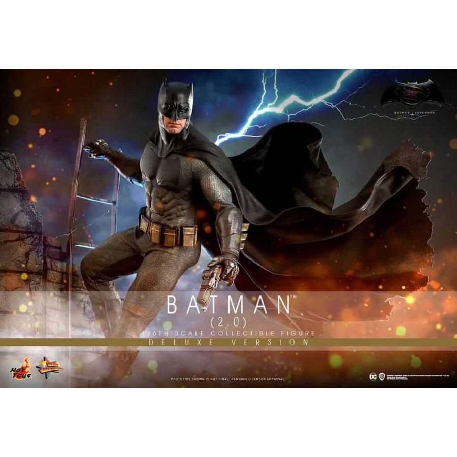 Figurine Batman Deluxe 30 Cm The Batman Le Film - Batman au