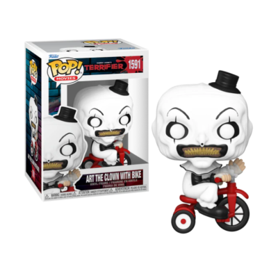 TERRIFIER - POP Movies N° 1591 - Art the Clown avec Velo