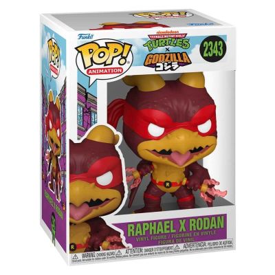 Godzilla x Turtles POP! Animation Vinyl figurine Raphael X Rodan 9 cm