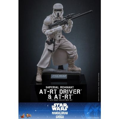 Star Wars: The Mandalorian & Grogu Movie Masterpiece figurine 1/6 Imperial Remnant AT-RT Driver 30 cm