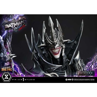 DC Comics Museum Masterline Statue 1/3 Dark Nights: Death Metal The Batman Who Laughs & Robin King Deluxe Version 85 cm