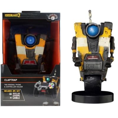 CLAPTRAP - Figurine 20cm- Support Manette et Portable