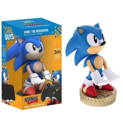 SONIC - Figurine 20cm- Support Manette et Portable