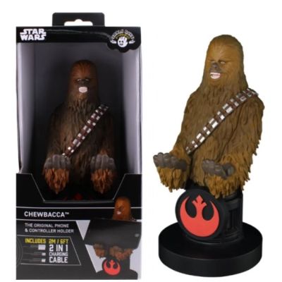 CHEWBACCA - Figurine 20cm- Support Manette et Portable