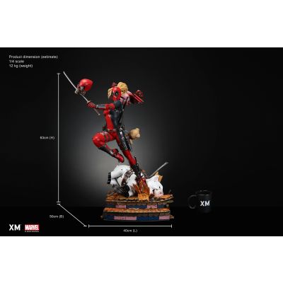 "Acompte Précommande" XM Studios Lady Deadpool 1/4 Premium Collectibles Statue