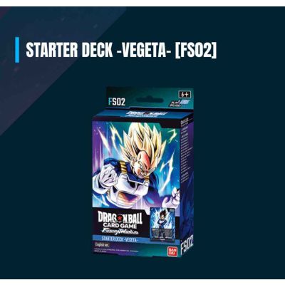 Dragon Ball Super Card Game Fusion World Starter Deck FS02 Eng