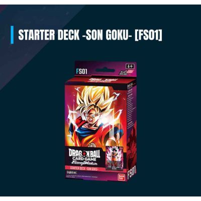 Dragon Ball Super Card Game Fusion World Starter Deck FS01 Eng
