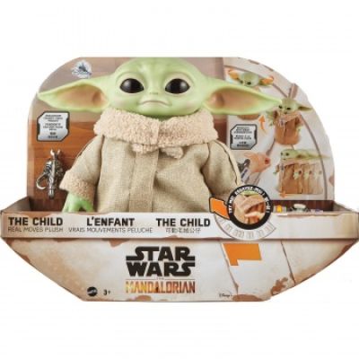 Star Wars The Mandalorian The Child Real Moves Plush