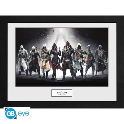ASSASSIN S CREED - Tirage encadré "Personnages" (30x40)