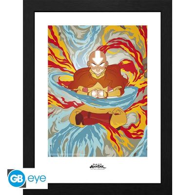 AVATAR - Tirage encadré "Aang État Avatar" 
