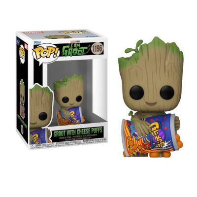 I AM GROOT POP N 1196 Groot with Cheese Puffs