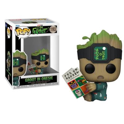 I AM GROOT - POP N° 1193 - Groot PJs avec Livre