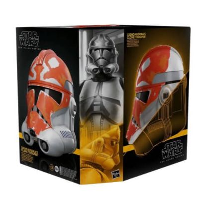 THE CLONE WARS - Casque éléctronique Soldat Clone 332ème  Black Series