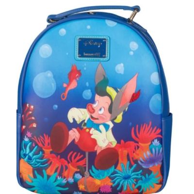 PINNOCCHIO Mer Mini Sac à Dos Loungefly Exclusive Edition