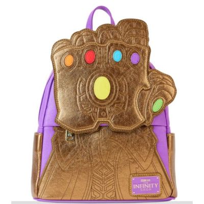 MARVEL - Shine Thanos Gauntlet - Mini Sac à  Dos LoungeFly