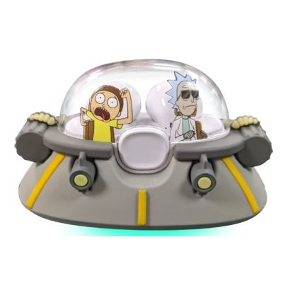 RICK et MORTY - Light Up - Earpods Audio True Wireless Sound -Spaceship