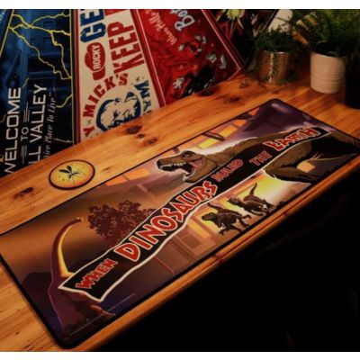JURASSIC PARK - Tapis de Bureau XL et 1 Sous-Verre