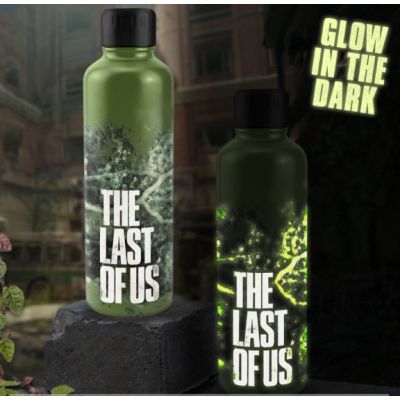 THE LAST OF US - Bouteille d'eau en Métal 500ml GITD