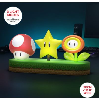 SUPER MARIO - Icones - Lampe 30cm
