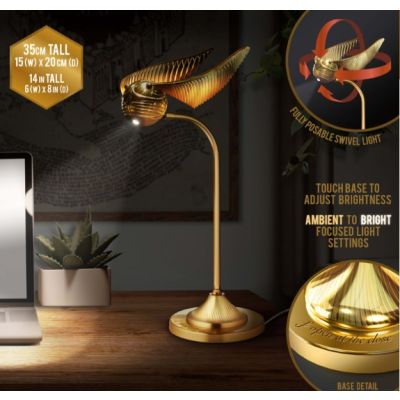 HARRY POTTER - Vif d Or - Lampe de bureau 36cm