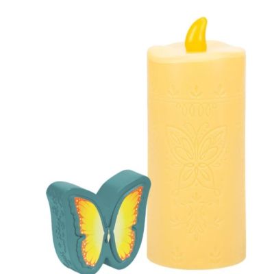 ENCANTO - Bougie - Lampe avec télécommande papillon
