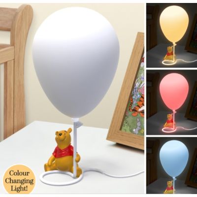 WINNIE L OURSON - Winnie avec Ballon - Lampe 34cm