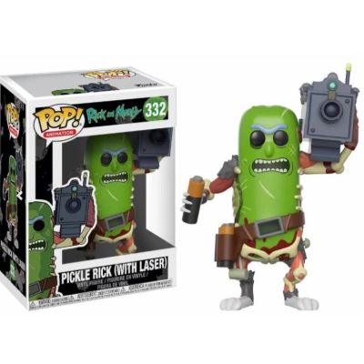RICK & MORTY - POP N° 332 - Pickle Rick with Laser