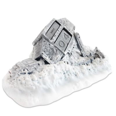 STAR WARS - At-At Down - Calendrier Perpétuel 3D en Résine