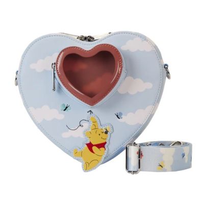 WINNIE L OURSON -  Ballons "Coeur" - Sac bandoulière LoungeFly