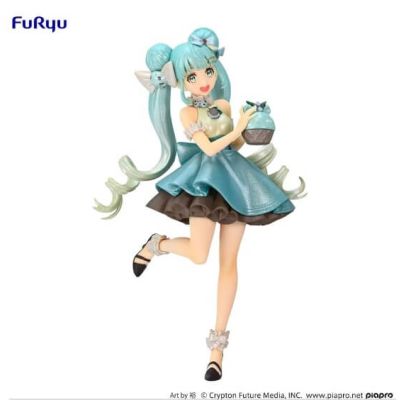 HATSUNE MIKU - Chocolate Mint Pearl Color - Statuette 17cm