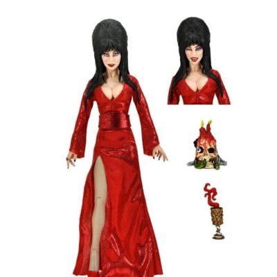 ELVIRA - Clothed Red, Fright and Boo - Figurine 20cm